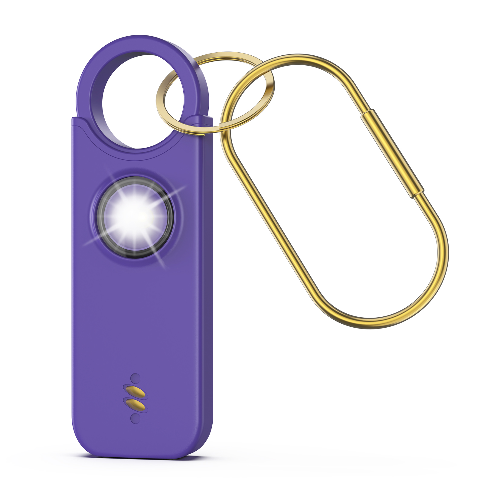 Personal Alarm Keychain - ไซเรนป้องกันตัว 135dB อุปกรณ์เตือนภัยส่วนตัวแบบพกพา สำหรับป้องกันการโจมตี เหมาะสำหรับผู้หญิง ผู้ชาย