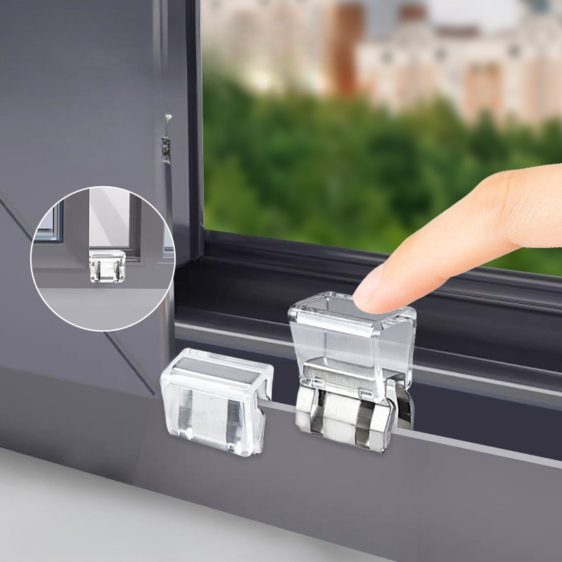 Window Lock Bar - ตัวล็อคหน้าต่าง ตัวล็อคป้องกันการตก ตัวล็อคป้องกันเด็ก ตัวล็อคประตูแบบเคลื่อนย้ายได้ ตัวล็อคแบบเคลื่อนย้ายได้ ตัวล็อคป้องกันแมวกระโดด