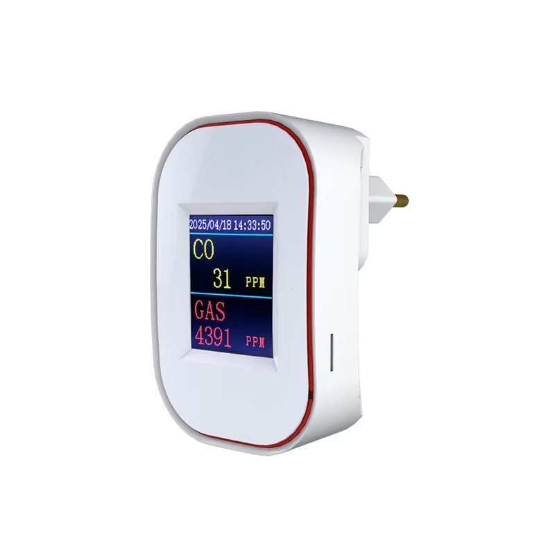 Co Detector Plug - เครื่องตรวจจับก๊าซธรรมชาติและคาร์บอนมอนอกไซด์, เครื่องเตือนภัยก๊าซคาร์บอนมอนอกไซด์แบบเสียบปลั๊ก, โพรเพน, มีเทน, เครื่องตรวจจับก๊าซติดไฟและ CO