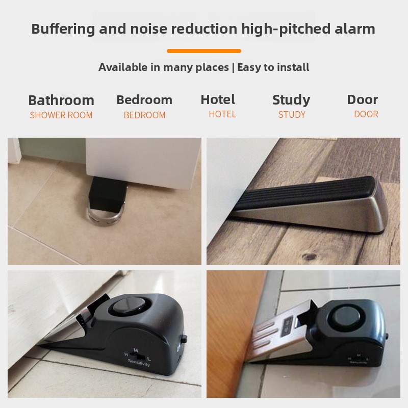 ที่กั้นประตูบ้านสำหรับผู้หญิง, - Door Stop Alarm บทวิจารณ์และราคา