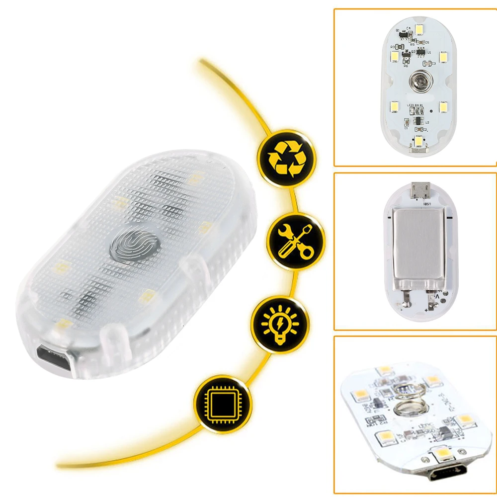 ภายในรถ LED ไฟกลางคืนภายใต้ตู้ - Emergency Exit Sign บทวิจารณ์และราคา