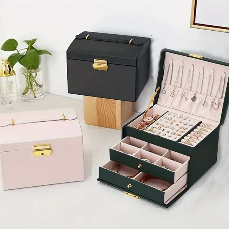 สามลิ้นชักมือถือกล่องเครื่องปร - Lockbox Key Secure บทวิจารณ์และราคา