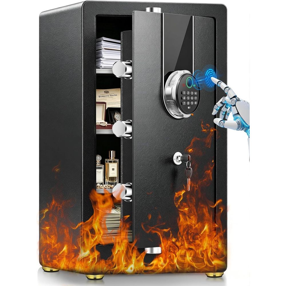 ตู้เซฟไบโอเมตริกขนาดใหญ่ พร้อม - Fire Safe Document บทวิจารณ์และราคา