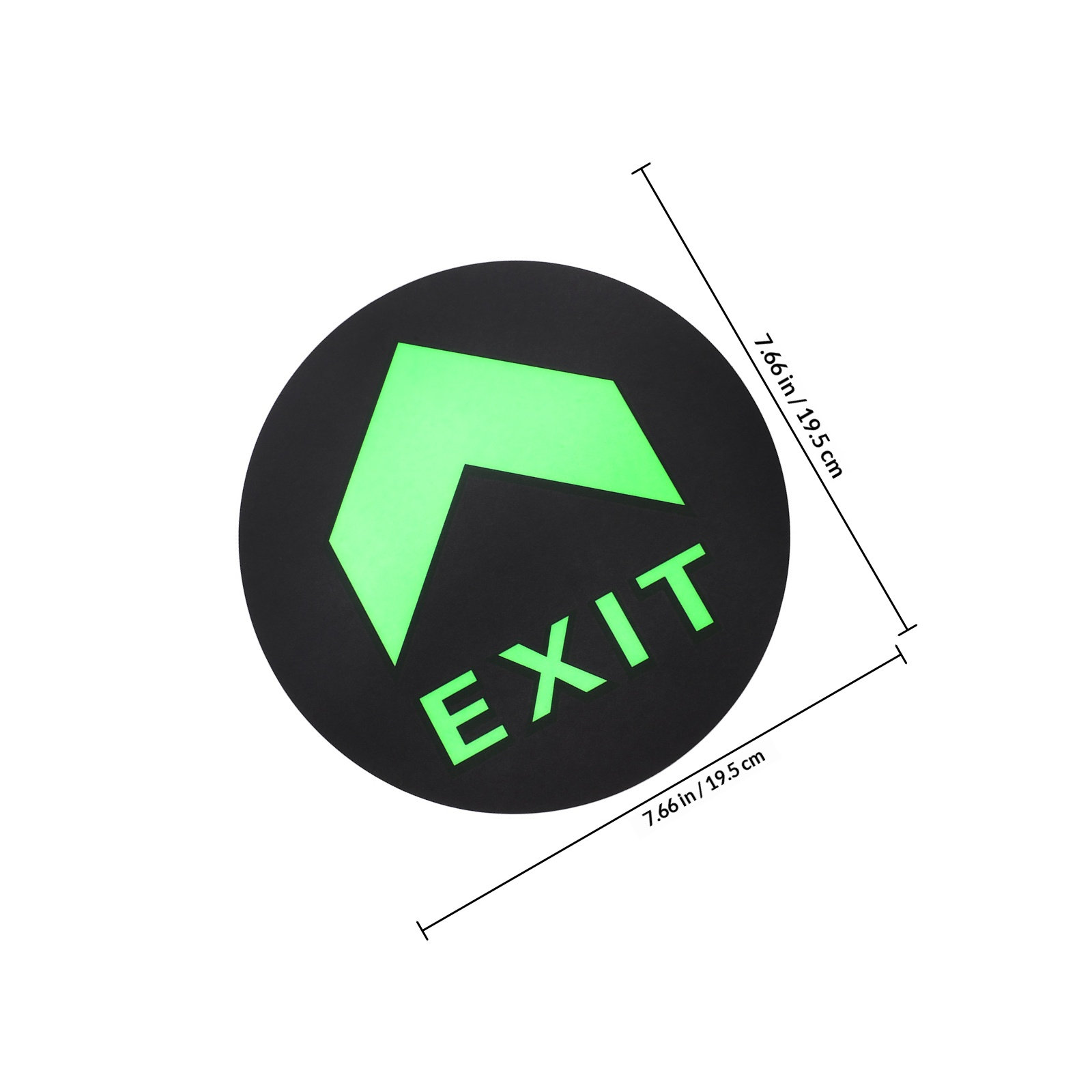 สติ๊กเกอร์เรืองแสงสำหรับทางออก - Emergency Exit Sign บทวิจารณ์และราคา