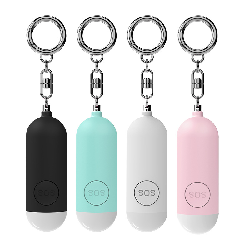 ไฟเตือนภัยป้องกันตัวแบบ LED ชา - Personal Alarm Keychain บทวิจารณ์และราคา