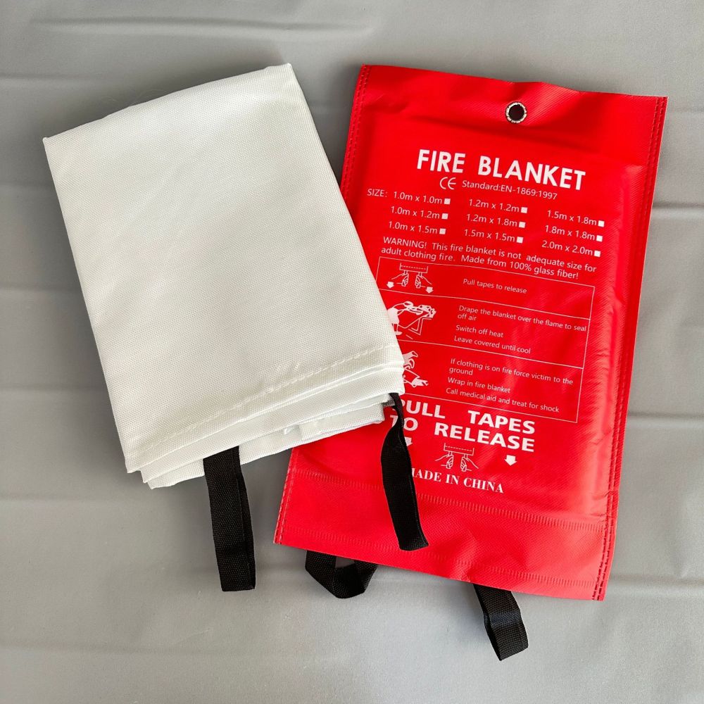 ผ้าห่มกันไฟฉุกเฉิน ผ้าไฟเบอร์ก - Fire Blanket Kitchen บทวิจารณ์และราคา