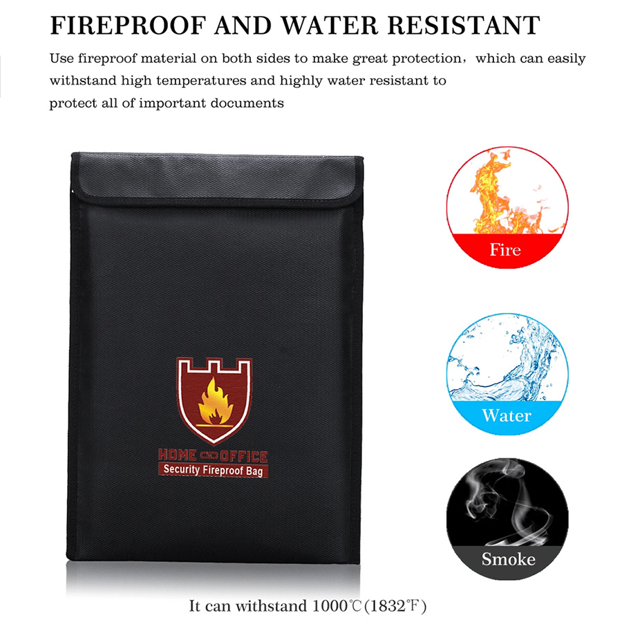 กระเป๋าเอกสารทนไฟและกันน้ํา กร - Fire Safe Document บทวิจารณ์และราคา