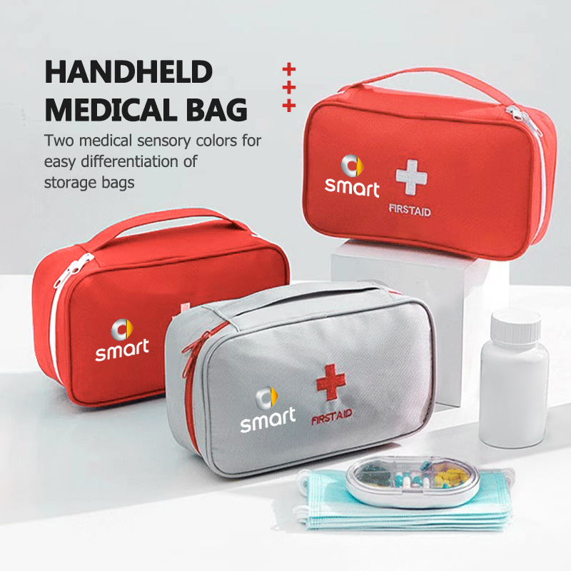 รถแบบพกพาชุดปฐมพยาบาลกระเป๋าเด - First Aid Bag Kit บทวิจารณ์และราคา