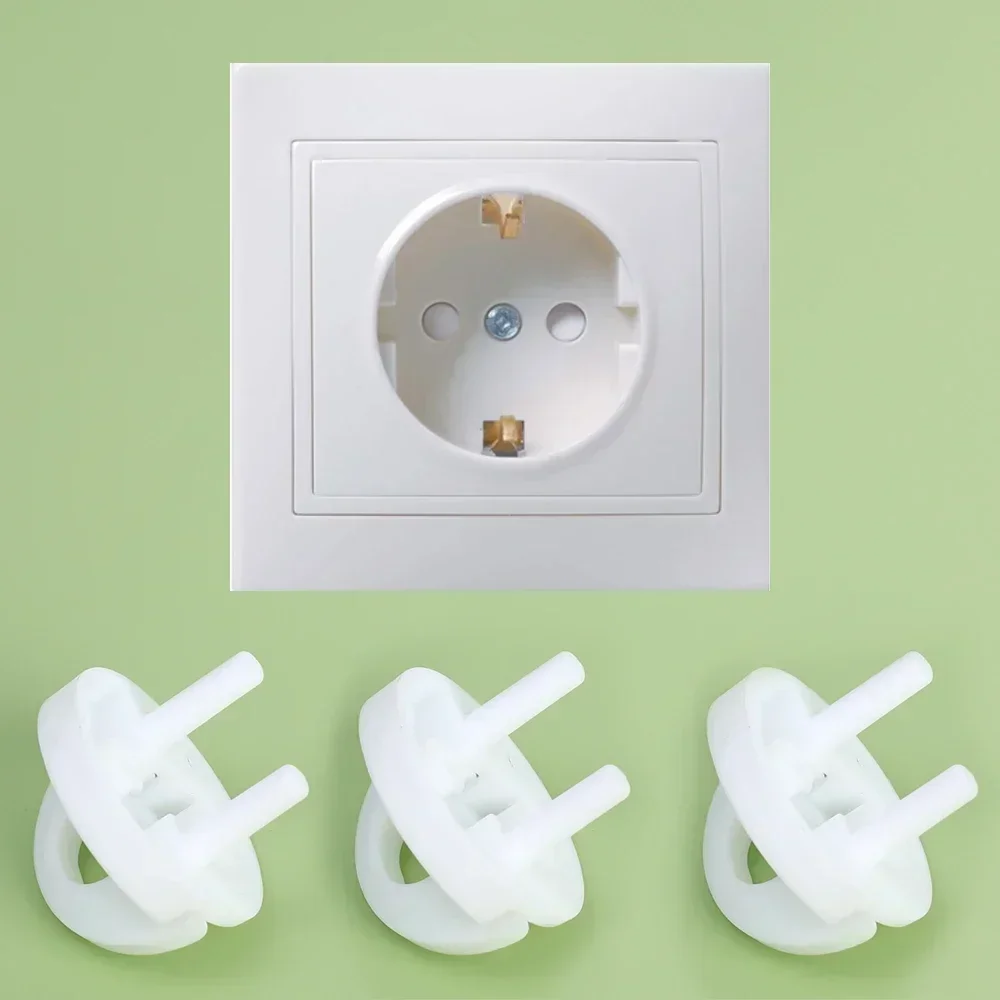 สีขาวไฟฟ้าความปลอดภัยซ็อกเก็ตฝ - Outlet Cover Baby บทวิจารณ์และราคา