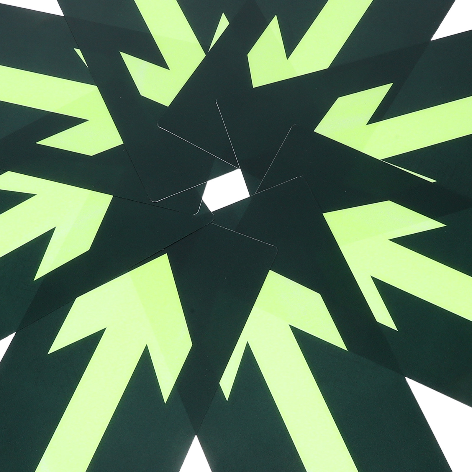 สติกเกอร์ลูกศรเรืองแสงกันน้ำ 8 - Emergency Exit Sign บทวิจารณ์และราคา