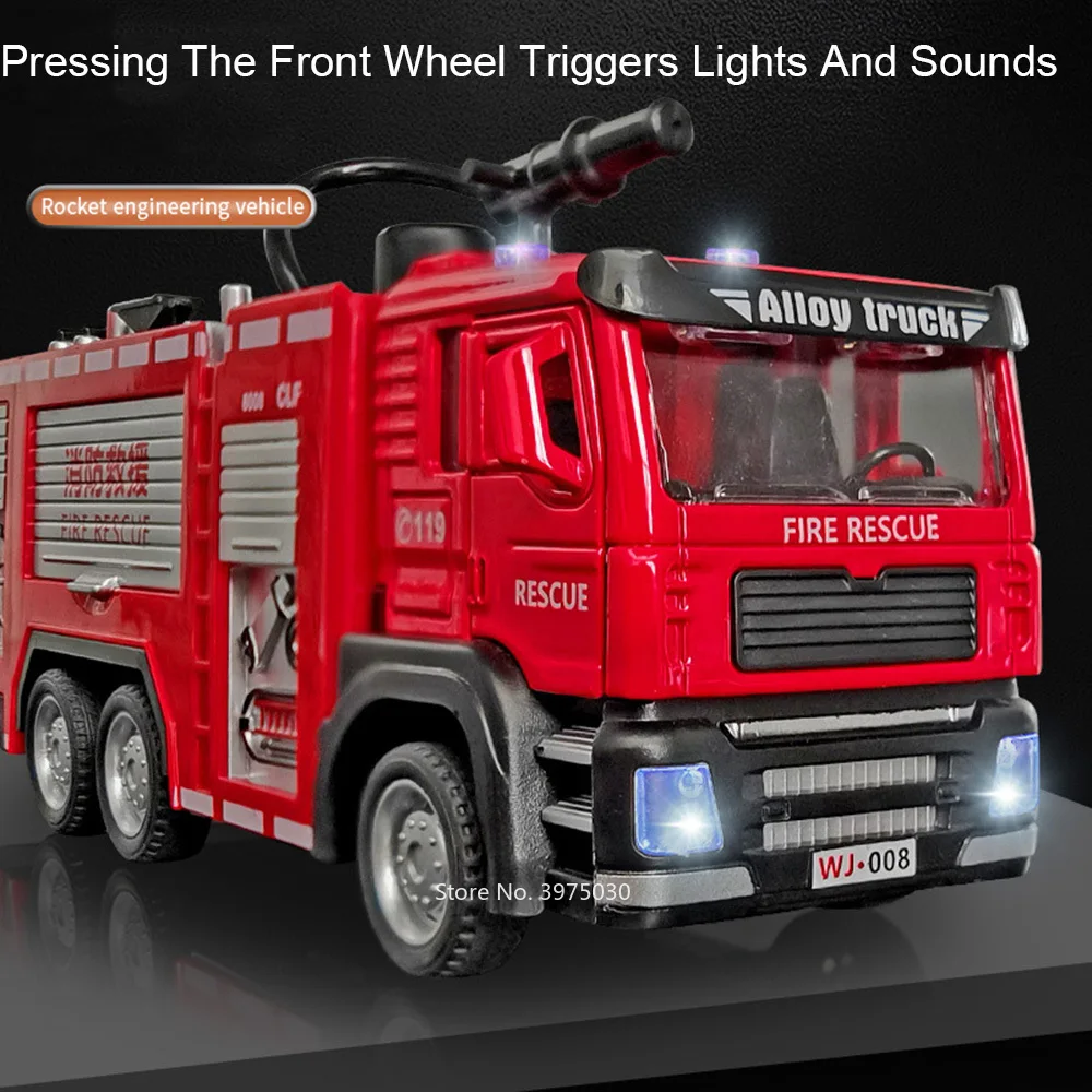 1/32 Fire Engine รถของเล่นรุ่น - Fire Escape Ladder บทวิจารณ์และราคา