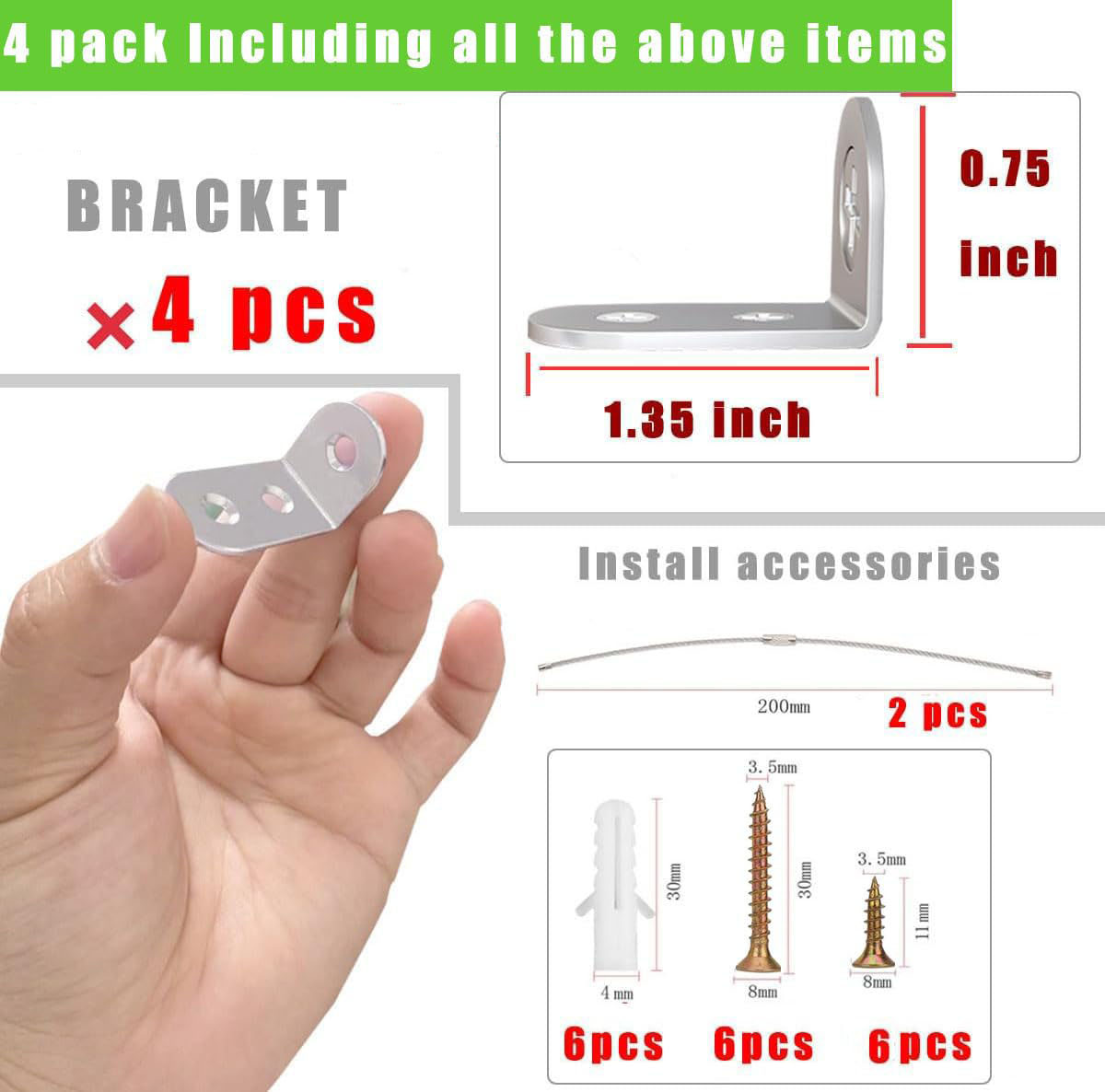 สายรัดยึดเฟอร์นิเจอร์ 4 ชิ้น ป - Earthquake Anchor Strap บทวิจารณ์และราคา