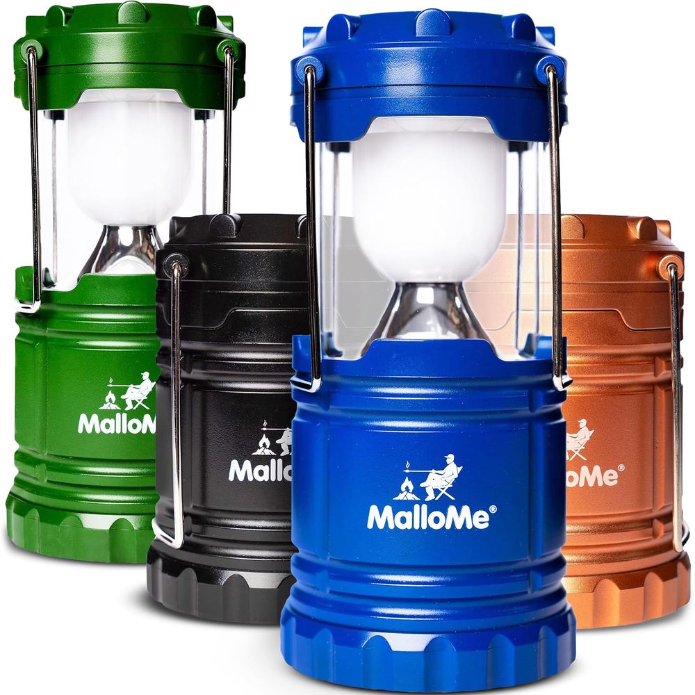โคมไฟตั้งแคมป์ LED หลากสี 4 ชิ - Power Outage Light บทวิจารณ์และราคา