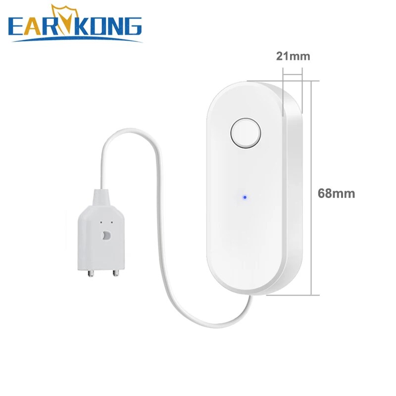 Tuya WiFi สมาร์ทเซ็นเซอร์น้ําร - Water Alarm Sensor บทวิจารณ์และราคา