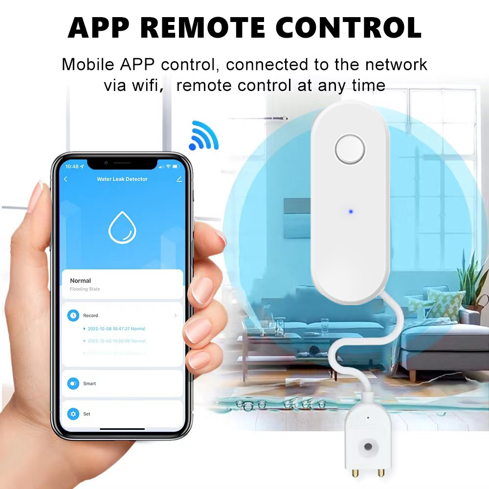 Tuya WiFi สมาร์ทเซ็นเซอร์น้ําร - Water Alarm Sensor บทวิจารณ์และราคา